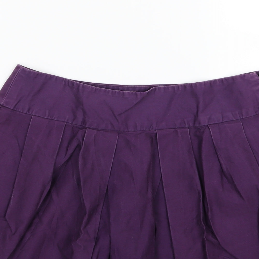 Gap Womens Purple   A-Line Skirt Size 28 in