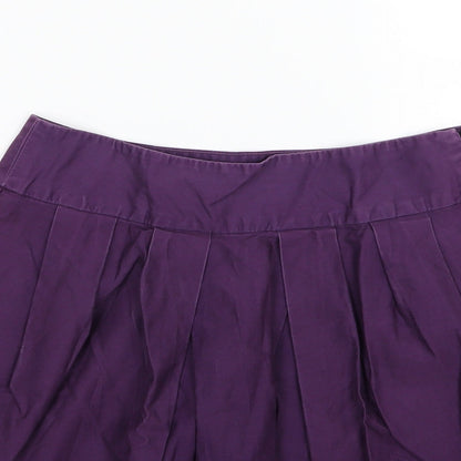 Gap Womens Purple   A-Line Skirt Size 28 in