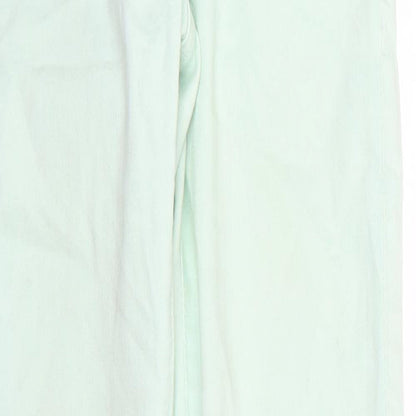 Bershka Womens Green  Denim Skinny Jeans Size 8 L29 in