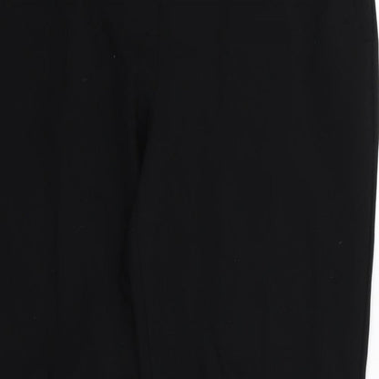 Target Womens Black  Rayon Trousers  Size 12 L28 in