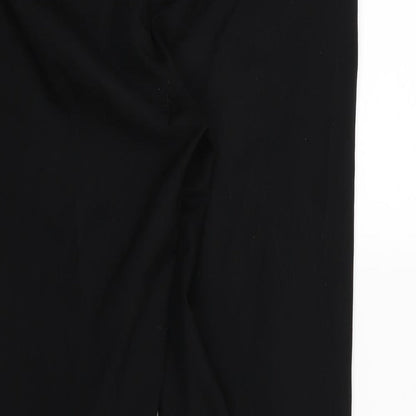 Target Womens Black  Rayon Trousers  Size 12 L28 in