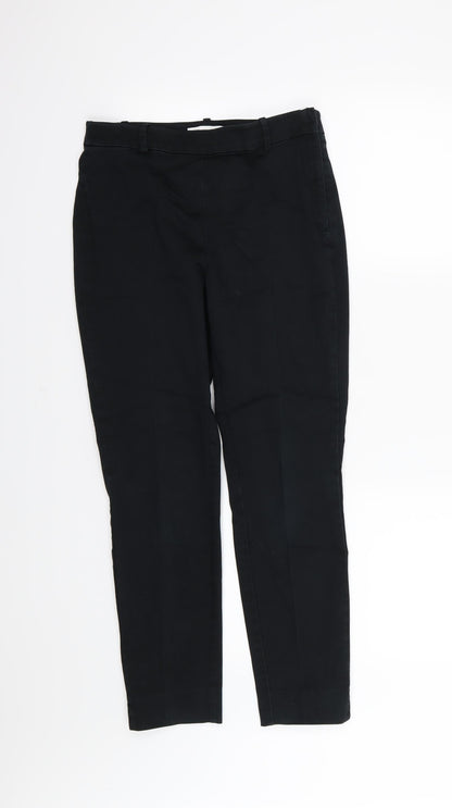 Womens UK Size 10 H&M Regular Fit  Black Trousers