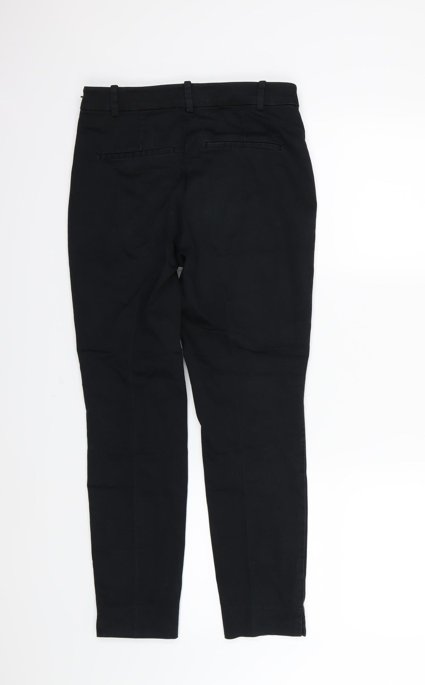 Womens UK Size 10 H&M Regular Fit  Black Trousers