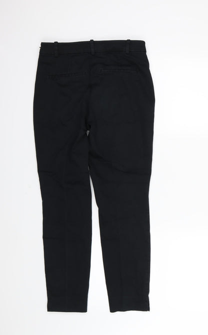 Womens UK Size 10 H&M Regular Fit  Black Trousers
