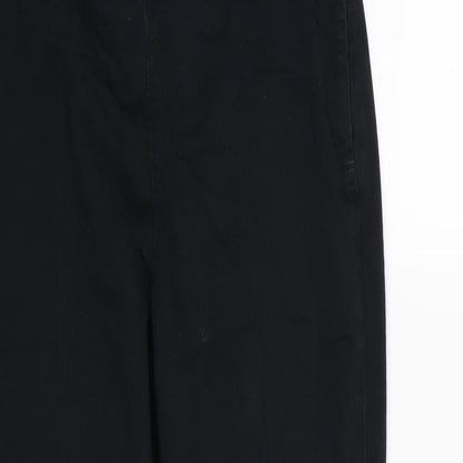 Womens UK Size 10 H&M Regular Fit  Black Trousers