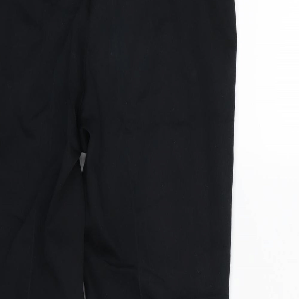 Womens UK Size 10 H&M Regular Fit  Black Trousers