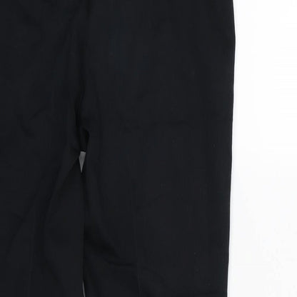 Womens UK Size 10 H&M Regular Fit  Black Trousers