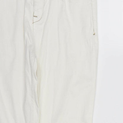 NEXT Womens White  Denim Skinny Jeans Size 8 L27 in