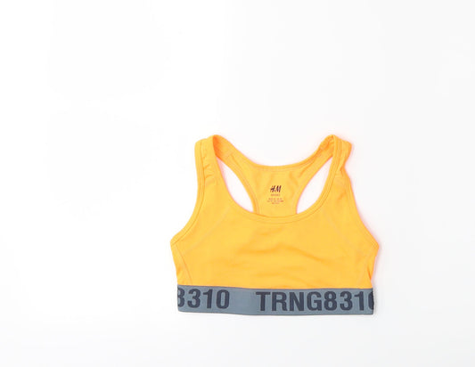 H&M Womens Orange   Basic Tank Size XS