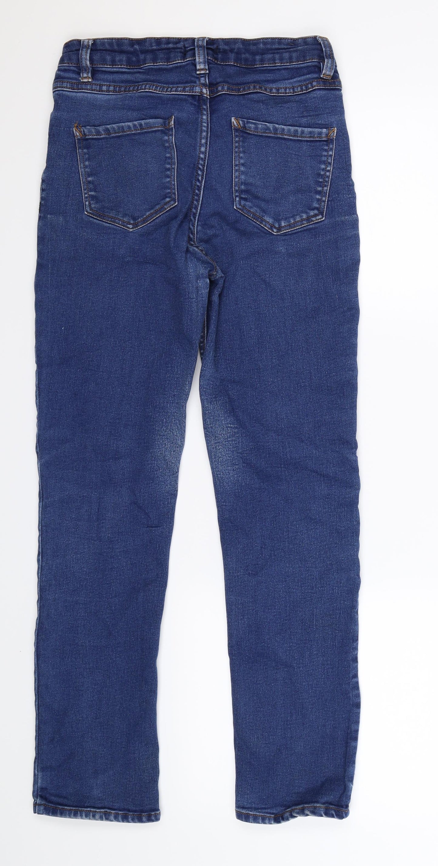 Womens UK Size 8 Papaya Extra-Slim Fit Skinny Blue Jeans