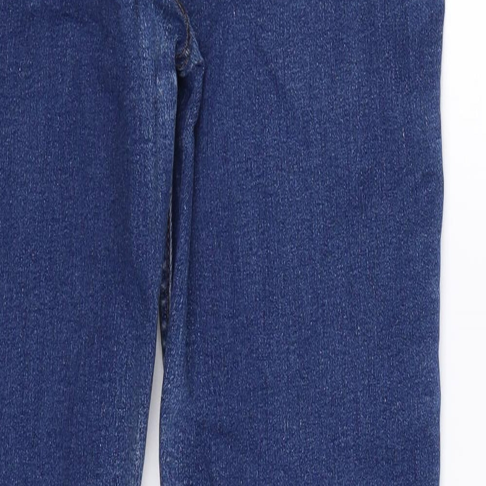 Womens UK Size 8 Papaya Extra-Slim Fit Skinny Blue Jeans