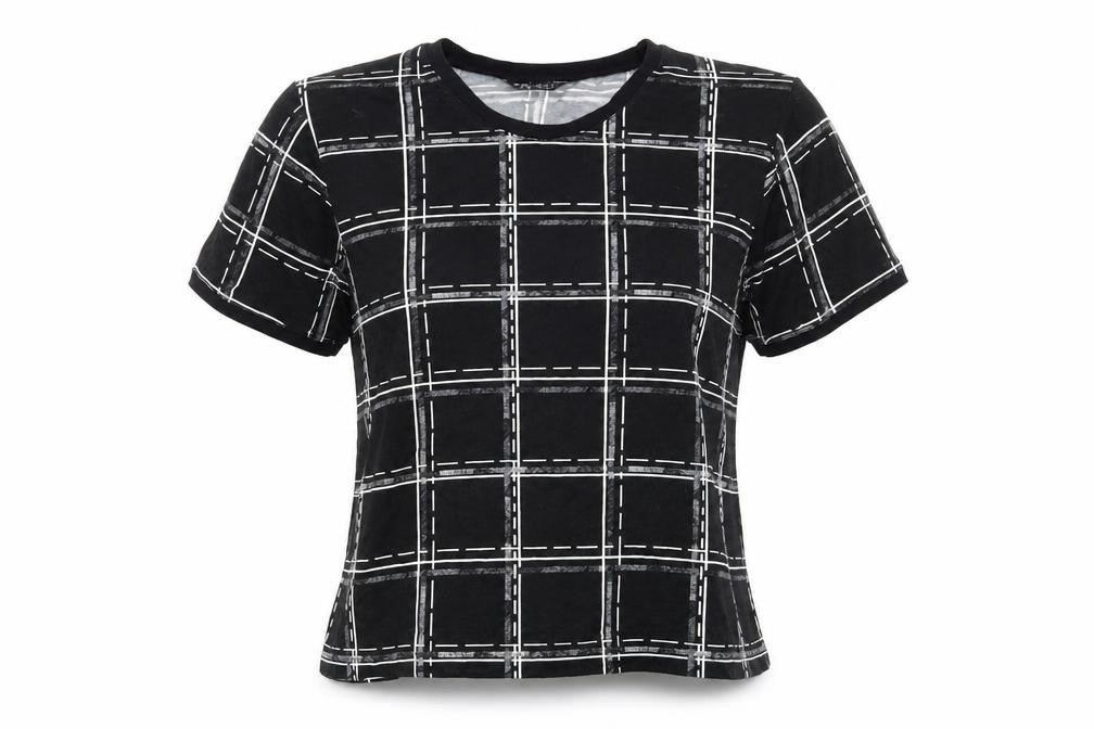 Womens UK Size 16 Select Black Basic T-Shirt