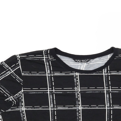 Womens UK Size 16 Select Black Basic T-Shirt