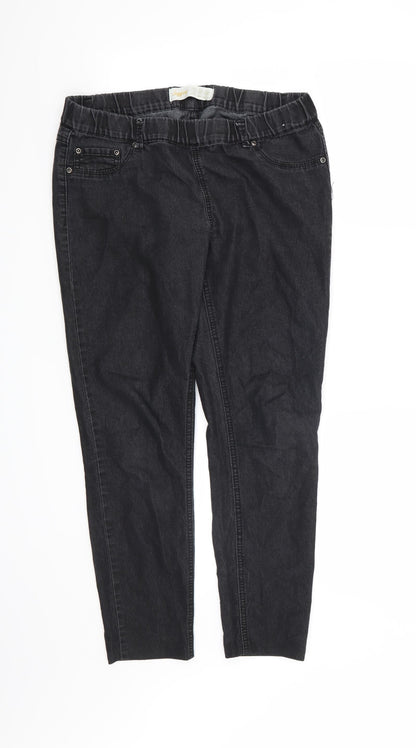 Denim CO Womens Black   Jegging Jeans Size 12 L26 in