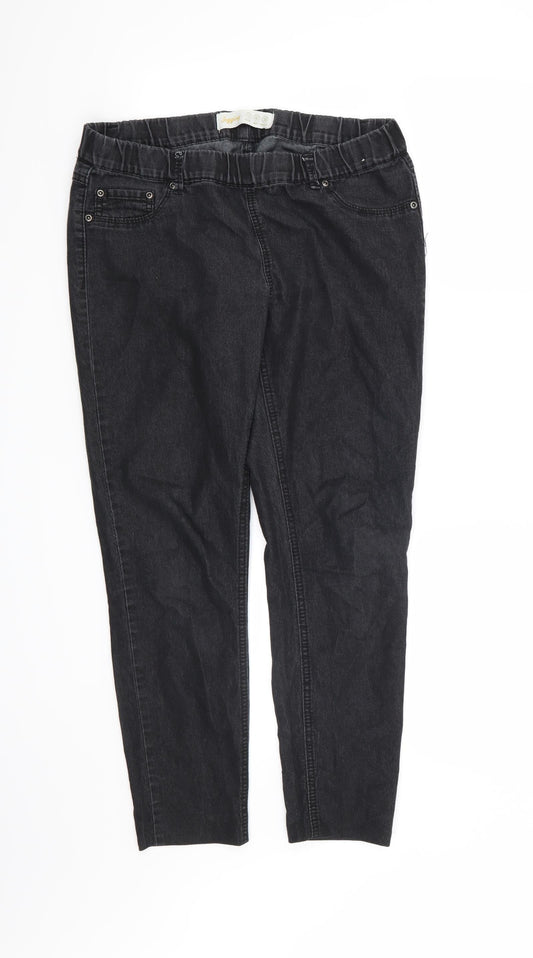 Denim CO Womens Black   Jegging Jeans Size 12 L26 in