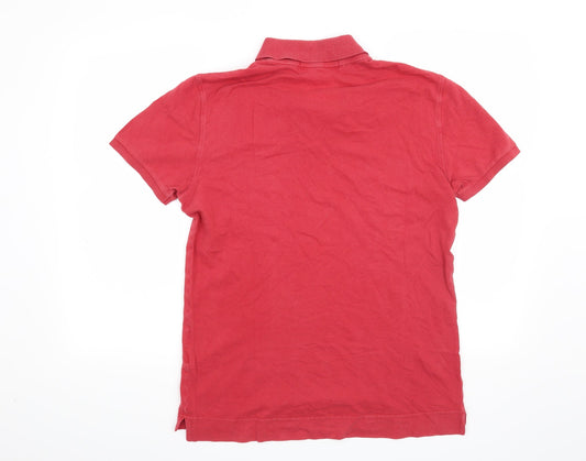 Preworn Mens Red    Polo Size M