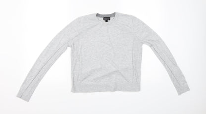 Topshop Womens Grey   Pullover Jumper Size 8