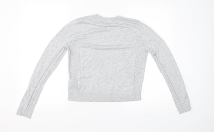 Topshop Womens Grey   Pullover Jumper Size 8