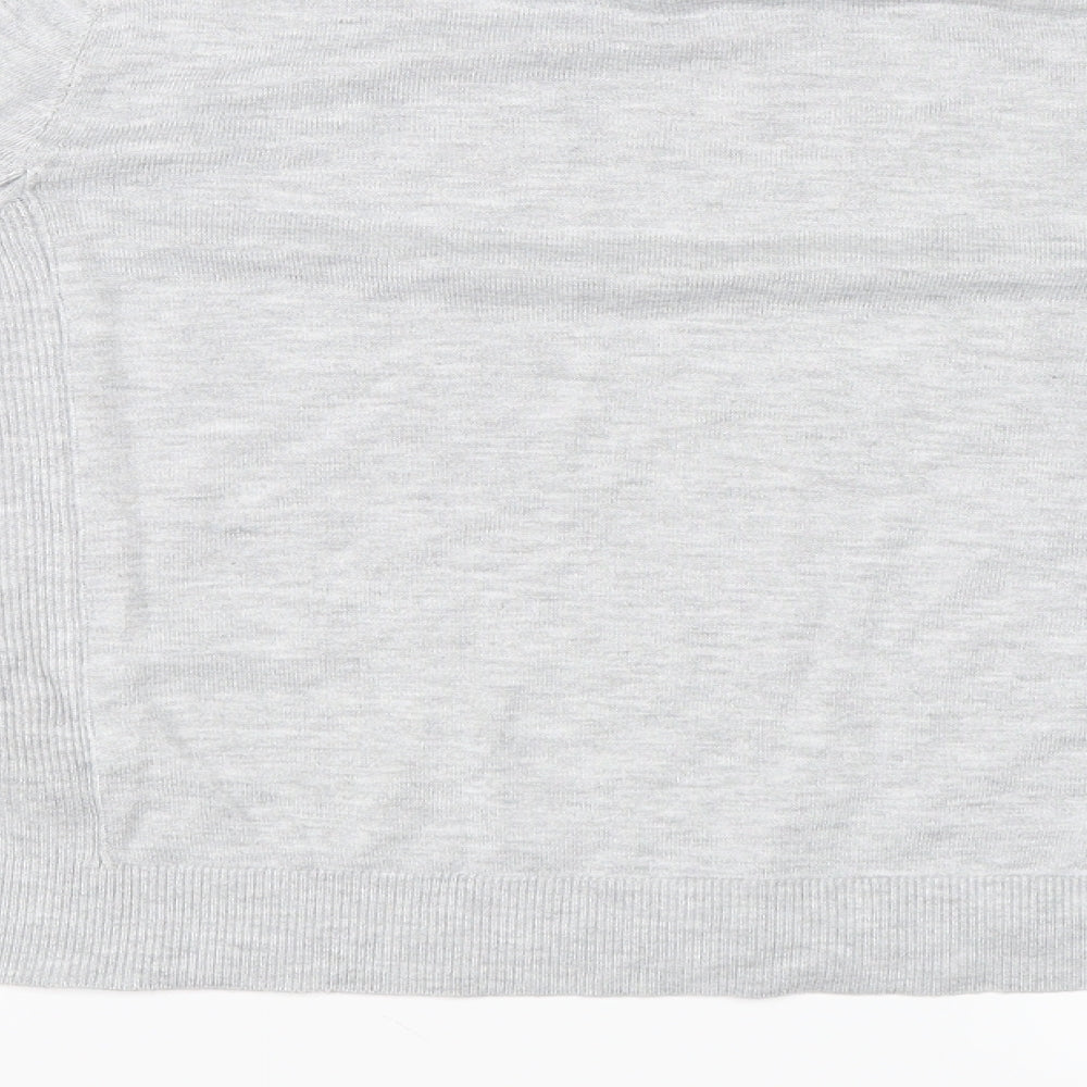 Topshop Womens Grey   Pullover Jumper Size 8