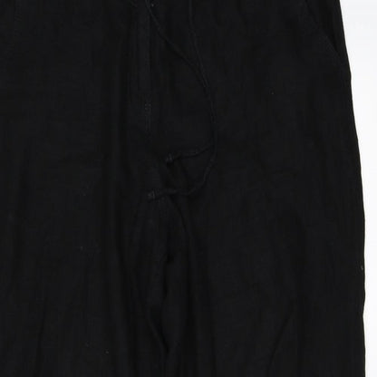 NEXT Womens Black   Trousers  Size 14 L28.5 in