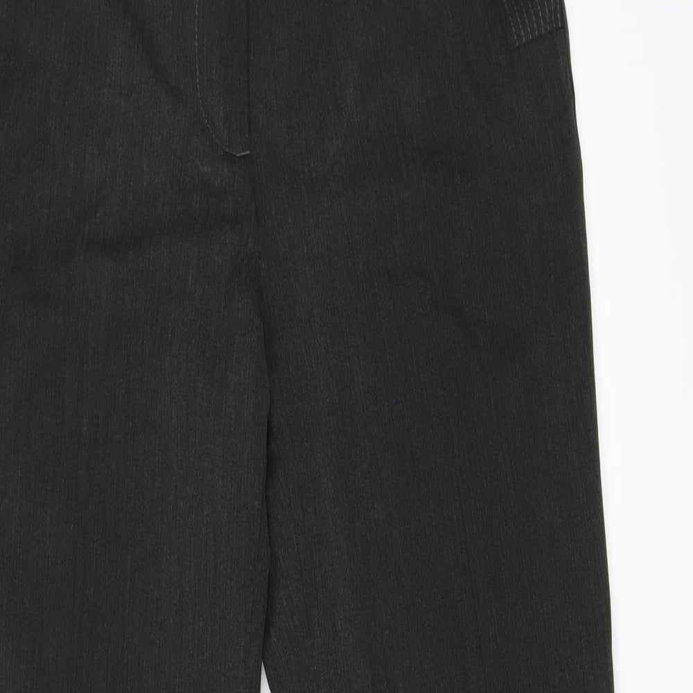 Womens UK Size 10 Marks and Spencer Regular Fit  Grey Trousers