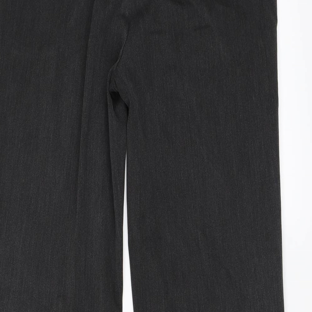 Womens UK Size 10 Marks and Spencer Regular Fit  Grey Trousers