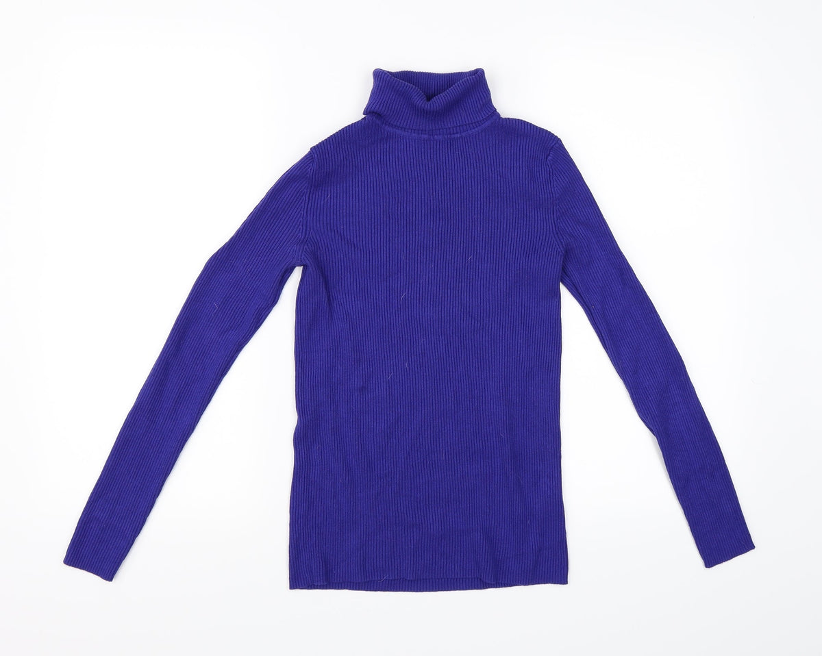 Marks & Spencer Womens Blue   Pullover Jumper Size 10
