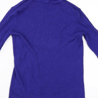 Marks & Spencer Womens Blue   Pullover Jumper Size 10