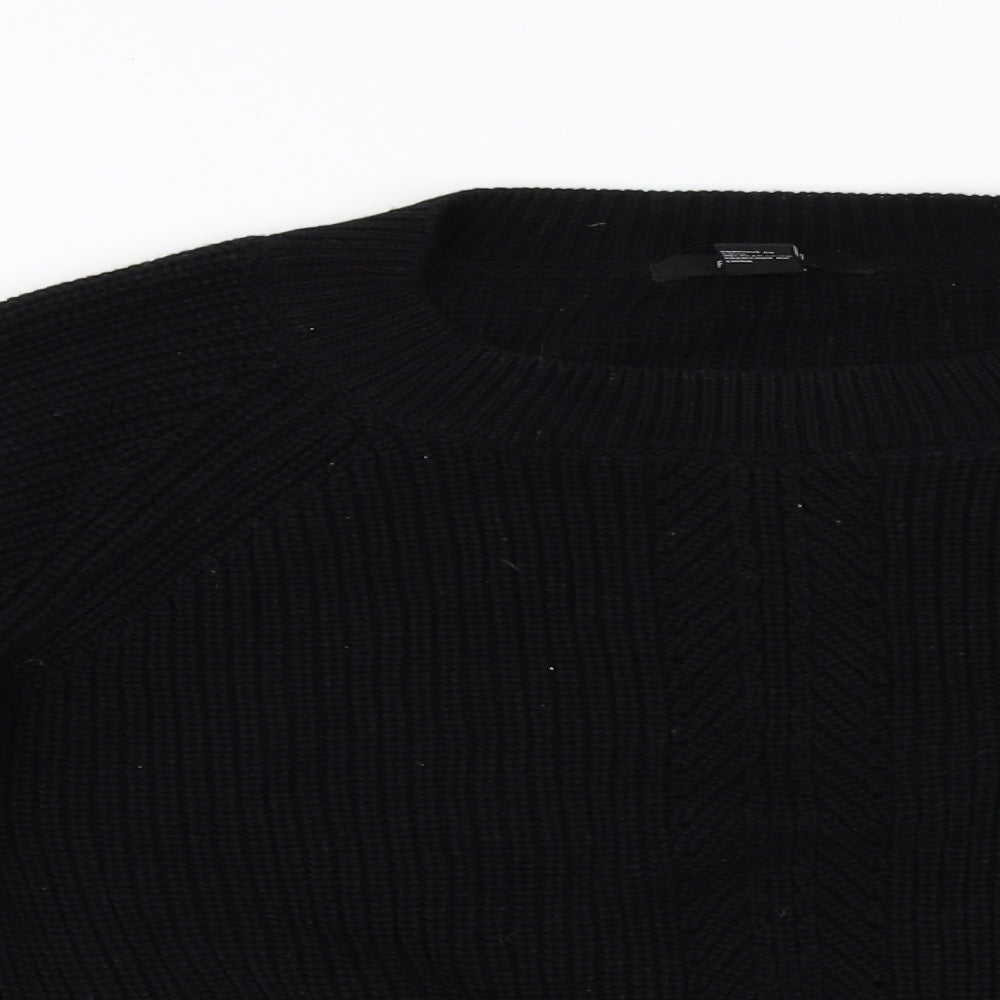 FOREVER 21 Womens Black   Pullover Jumper Size S