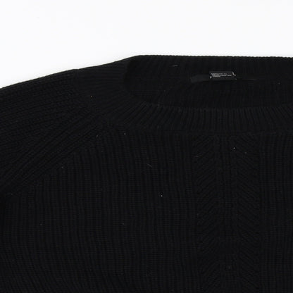 FOREVER 21 Womens Black   Pullover Jumper Size S