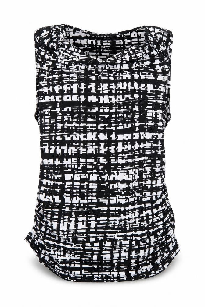 Womens UK Size L Tahari Black Basic Tank