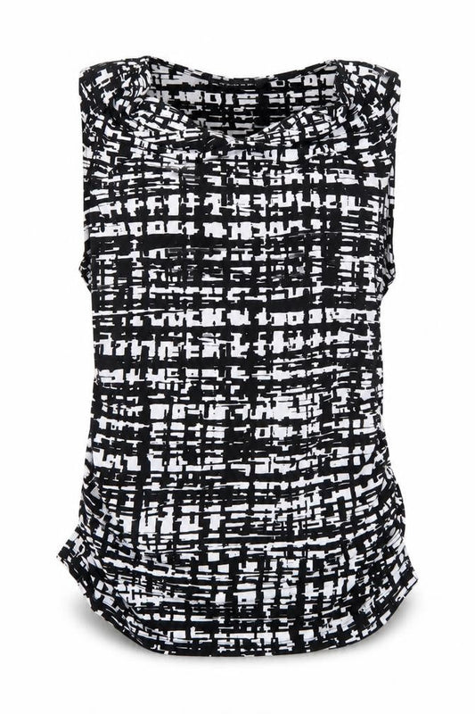 Womens UK Size L Tahari Black Basic Tank