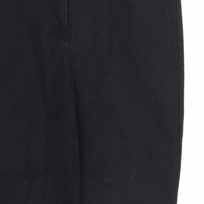 NEXT Womens Black   Tapered Jeans Size 8 L24 in