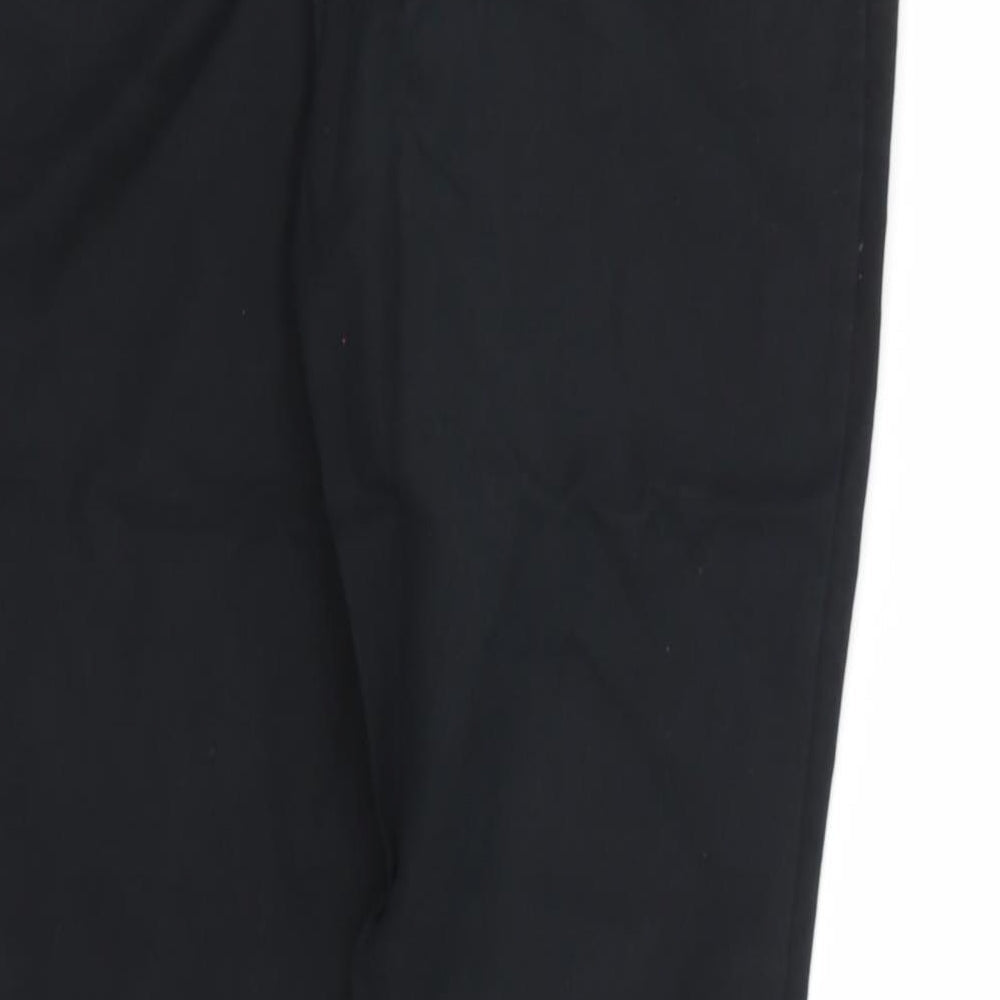 NEXT Womens Black   Tapered Jeans Size 8 L24 in