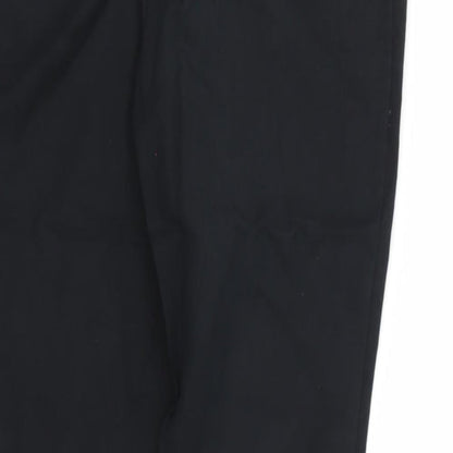 NEXT Womens Black   Tapered Jeans Size 8 L24 in