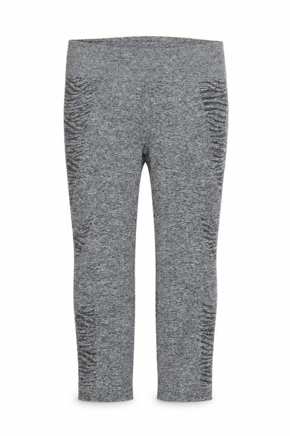 Preworn Womens Grey   Compression Leggings  L19 in