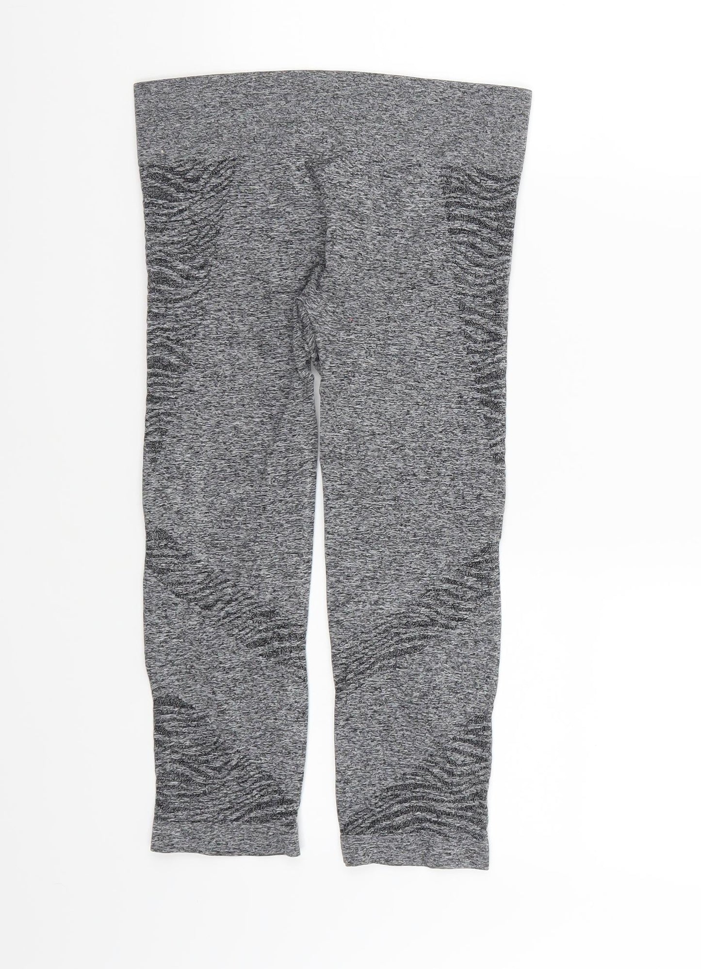 Preworn Womens Grey   Compression Leggings  L19 in