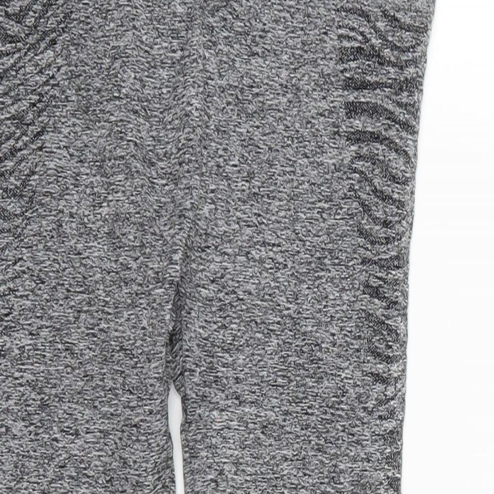 Preworn Womens Grey   Compression Leggings  L19 in