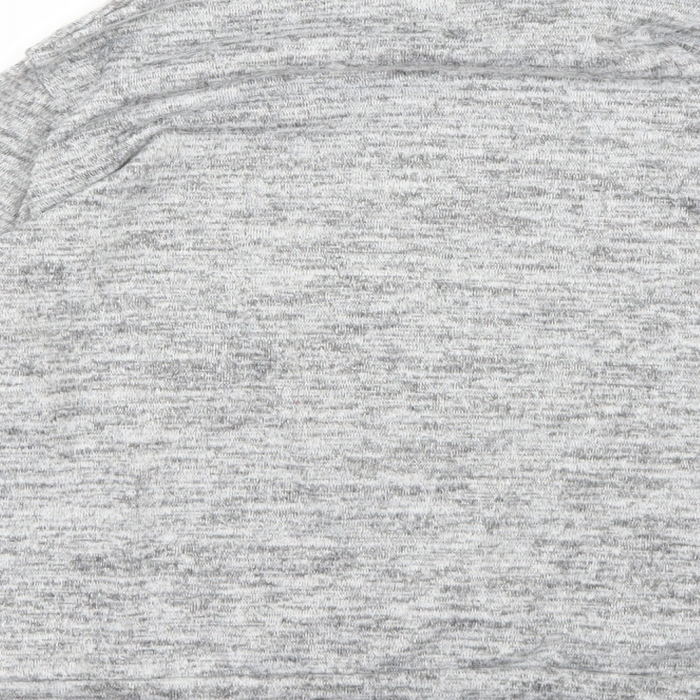 Finella Womens Grey  Knit Pullover Jumper Size M