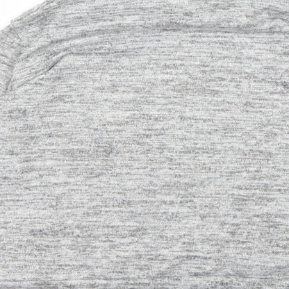 Finella Womens Grey  Knit Pullover Jumper Size M
