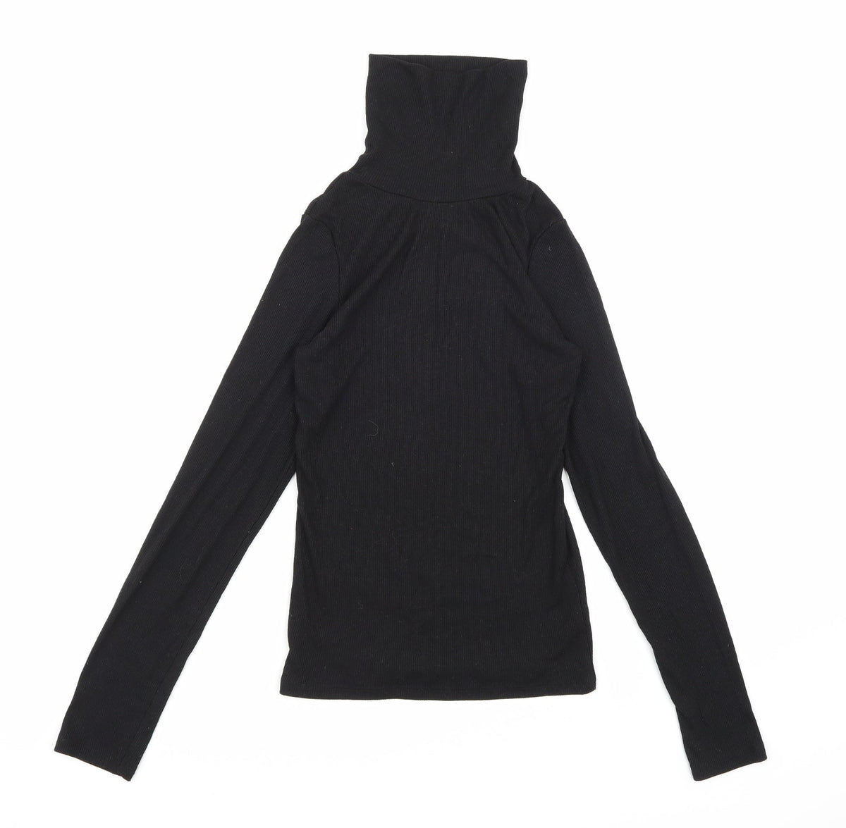 New Look Womens Black  Knit Pullover Jumper Size 10