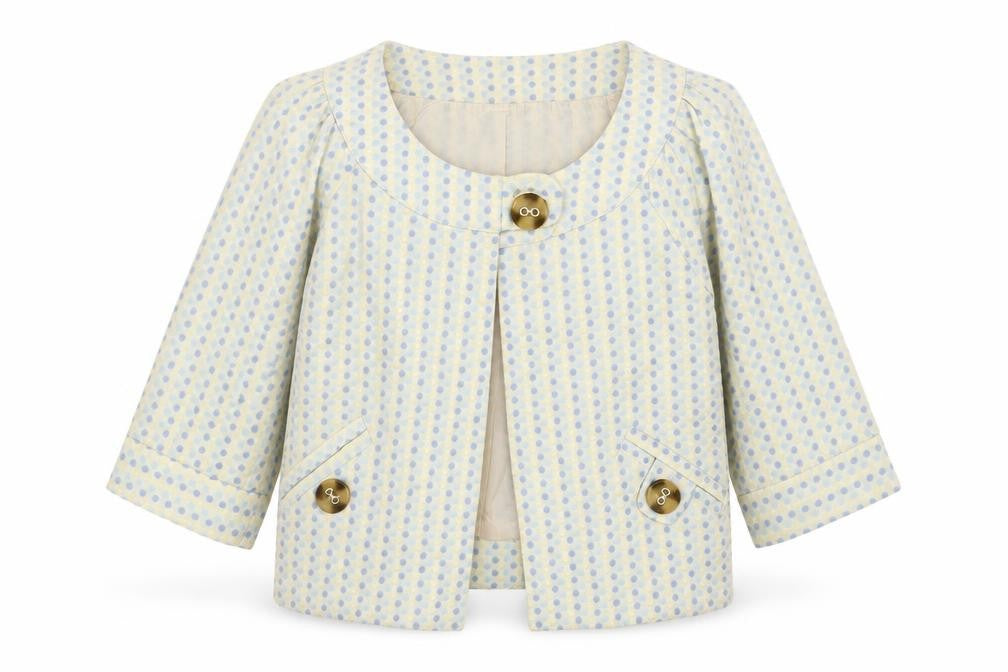 Stoosh Womens Multicoloured Polka Dot  Jacket  Size M