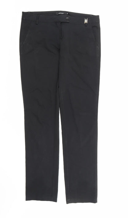 Denny Rose Womens Black  Rayon Trousers  Size M L32 in