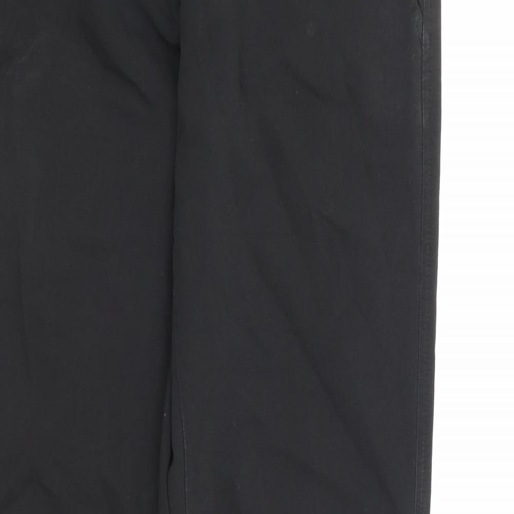 Denny Rose Womens Black  Rayon Trousers  Size M L32 in