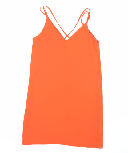 Topshop Womens Orange   A-Line  Size 8