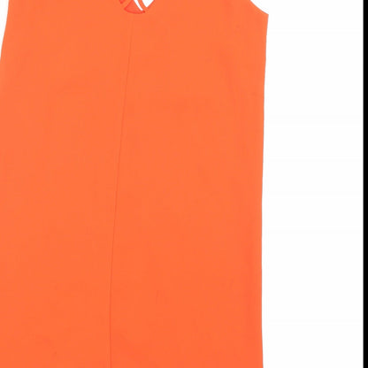Topshop Womens Orange   A-Line  Size 8