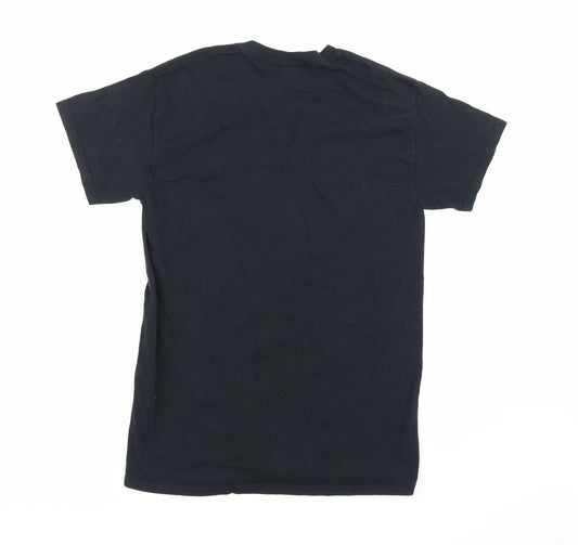Gildan Womens Black   Basic T-Shirt Size S