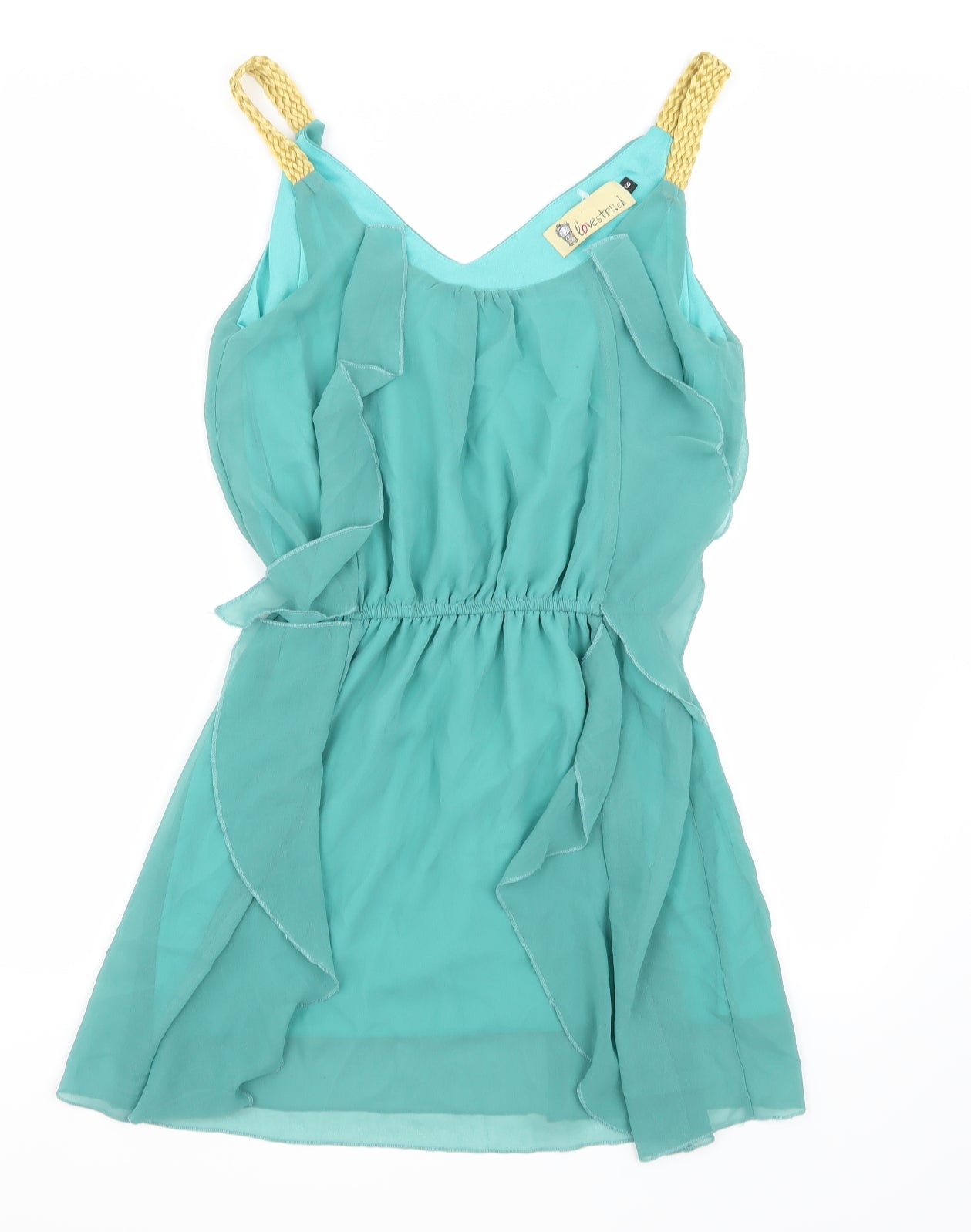 lovestruck Womens Green   A-Line  Size S