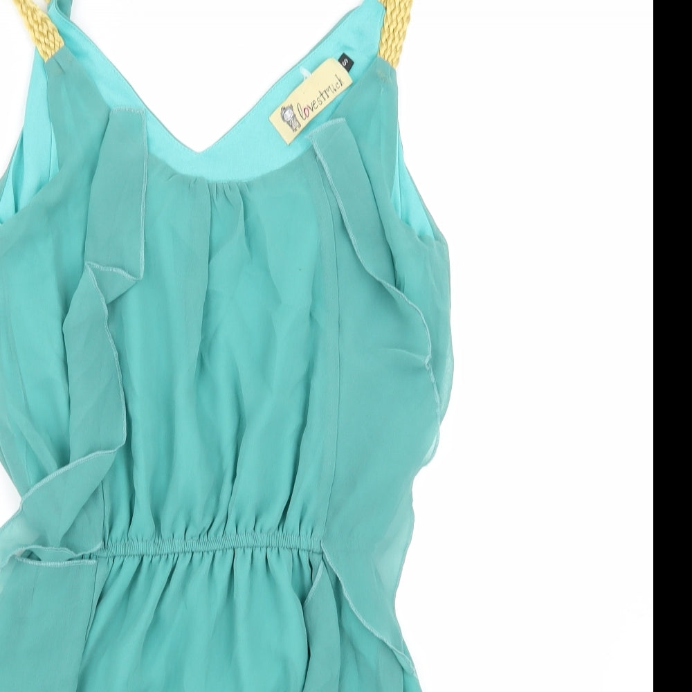 lovestruck Womens Green   A-Line  Size S