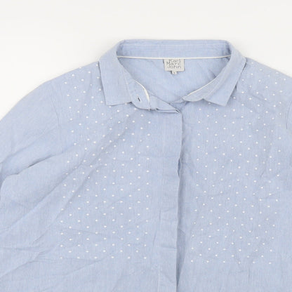 Karl Marc John Womens Blue   Basic Button-Up Size S